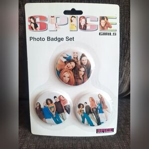 1997 Spice Girls Photo Badge Set